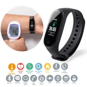 Smartwatch c/medição automática de temperatura
