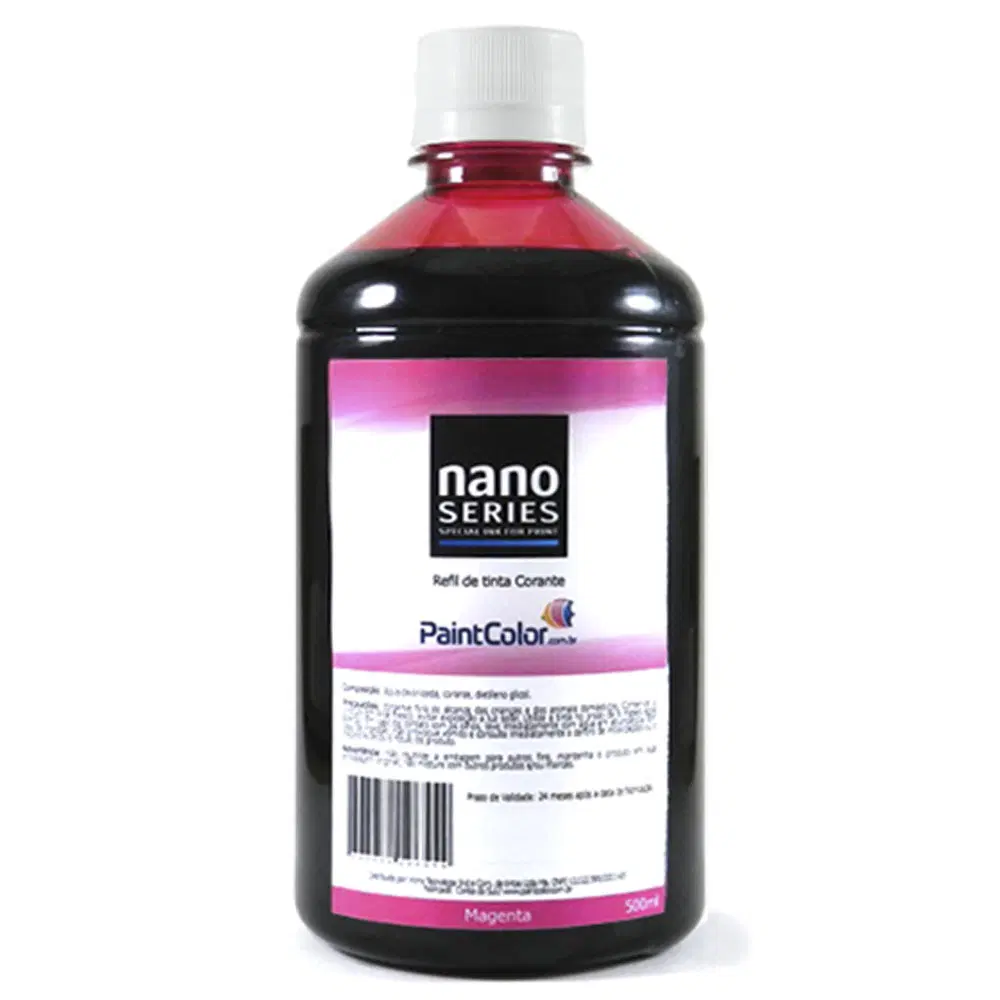 Tinta de Impressora Corante para Epson Magenta 500mL