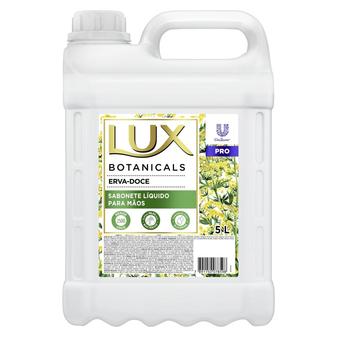 Sabonete Líquido Lux Profissional – Erva Doce (5L)