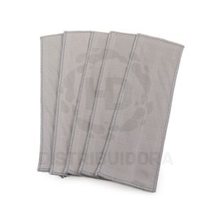 Refil Clean Glass Microfibra 30 Cm Pacote Com 5 Unidades