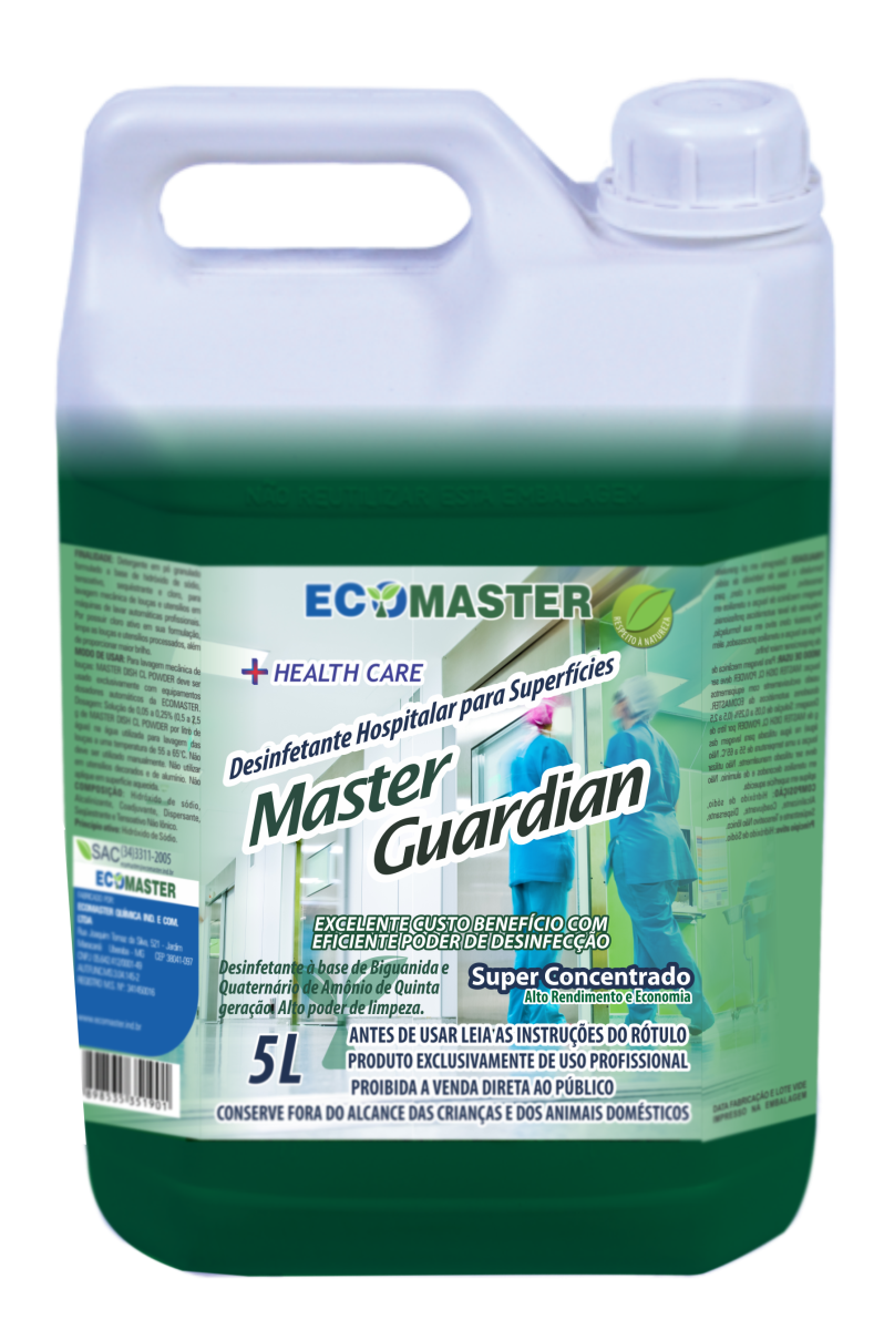 Limpador/Desinfetante Master Guardian 5L