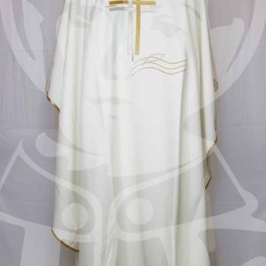 Casula Branca com estola