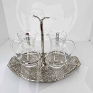Conjunto Galhetas Prateado