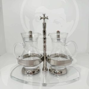 Conjunto de Galhetas Prateado