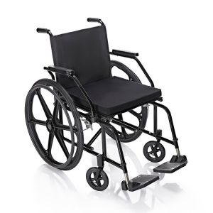 Cadeira de Rodas Prática em Aço Carbono Capacidade até 90kg – ProLife