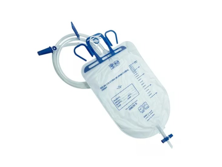 Coletor Urina Sistema Fechado 2Litros – Wiltex - Image 2