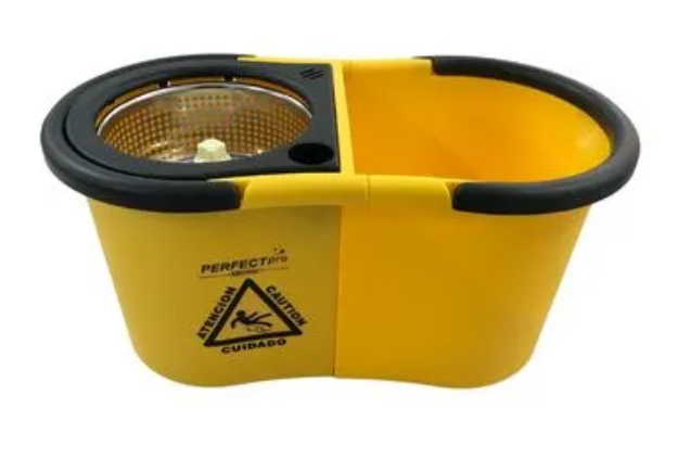 Balde Mop Giratório Amarelo Perfect Pro - Image 2